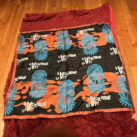 Nene Blanche  vintage Luxury Mulberry Silky Scarf - Picture 10 of 17